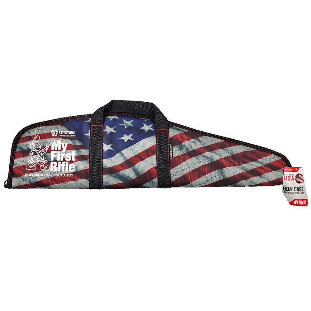 Soft Gun Cases Keystone Sporting Arms Crickett Rifle Case CASE RIFLE CRICKETT PADDED USA • USA FLAG CASE